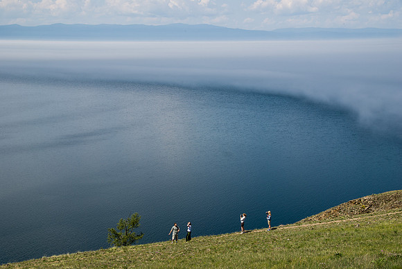 Lake Baikal from Olkhon Island