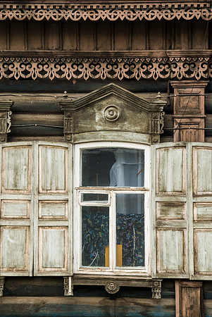 White windows, Irkutsk