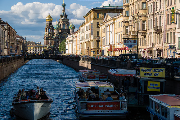 Kanel Griboyedova and Church of the Saviour on the Spilled Blood, St. Petersburg
